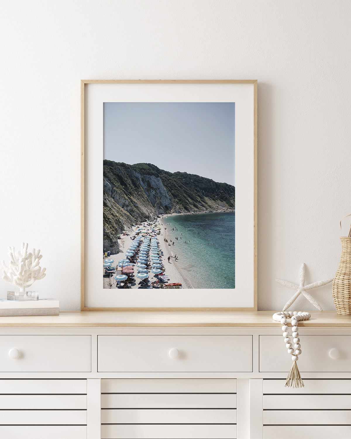 Beach Views by Renee Rae Art Print