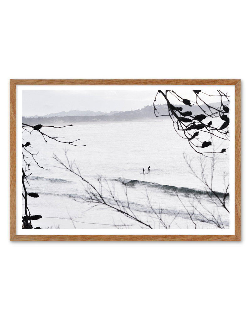 Beachscape | LS Art Print-PRINT-Olive et Oriel-Olive et Oriel-50x70 cm | 19.6" x 27.5"-Walnut-With White Border-Buy-Australian-Art-Prints-Online-with-Olive-et-Oriel-Your-Artwork-Specialists-Austrailia-Decorate-With-Coastal-Photo-Wall-Art-Prints-From-Our-Beach-House-Artwork-Collection-Fine-Poster-and-Framed-Artwork