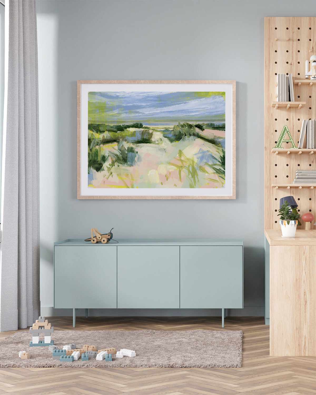 Beachside by Meredith O'Neal Art Print