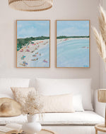 Belongil Beach II by Belinda Stone PT | Framed Canvas-CANVAS-You can shop wall art online with Olive et Oriel for everything from abstract art to fun kids wall art. Our beautiful modern art prints and canvas art are available from large canvas prints to wall art paintings and our proudly Australian artwork collection offers only the highest quality framed large wall art and canvas art Australia - You can buy fashion photography prints or Hampton print posters and paintings on canvas from Olive e