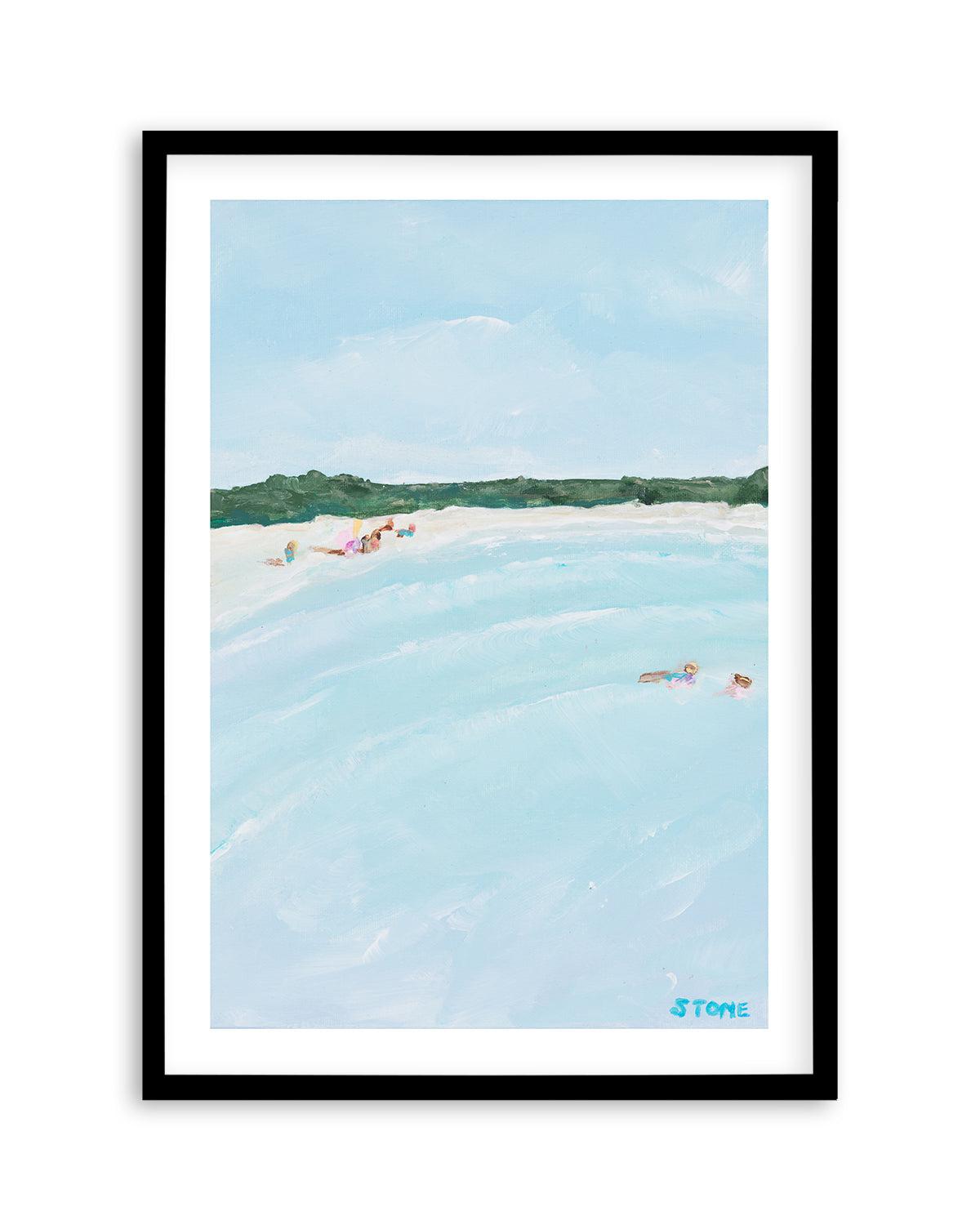 Belongil Beach PT II by Belinda Stone Art Print