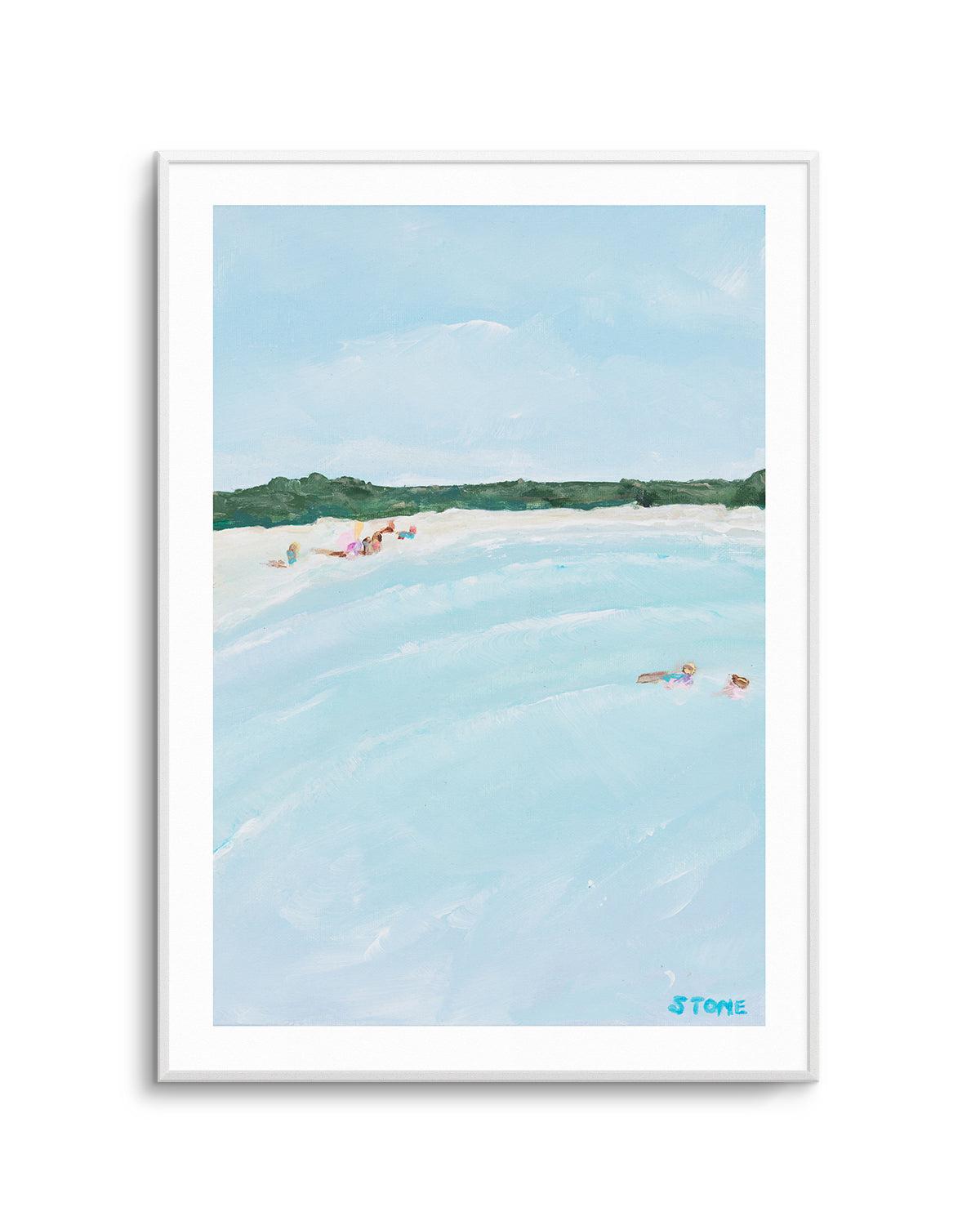 Belongil Beach PT II by Belinda Stone Art Print