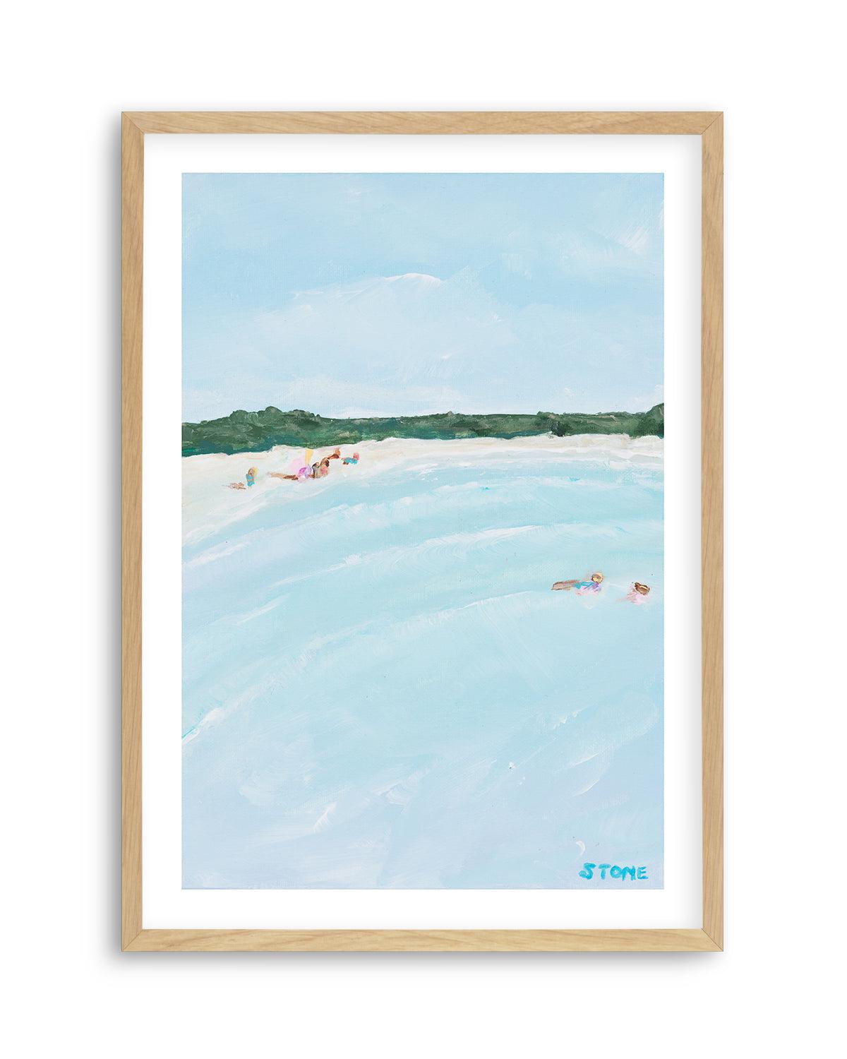 Belongil Beach PT II by Belinda Stone Art Print