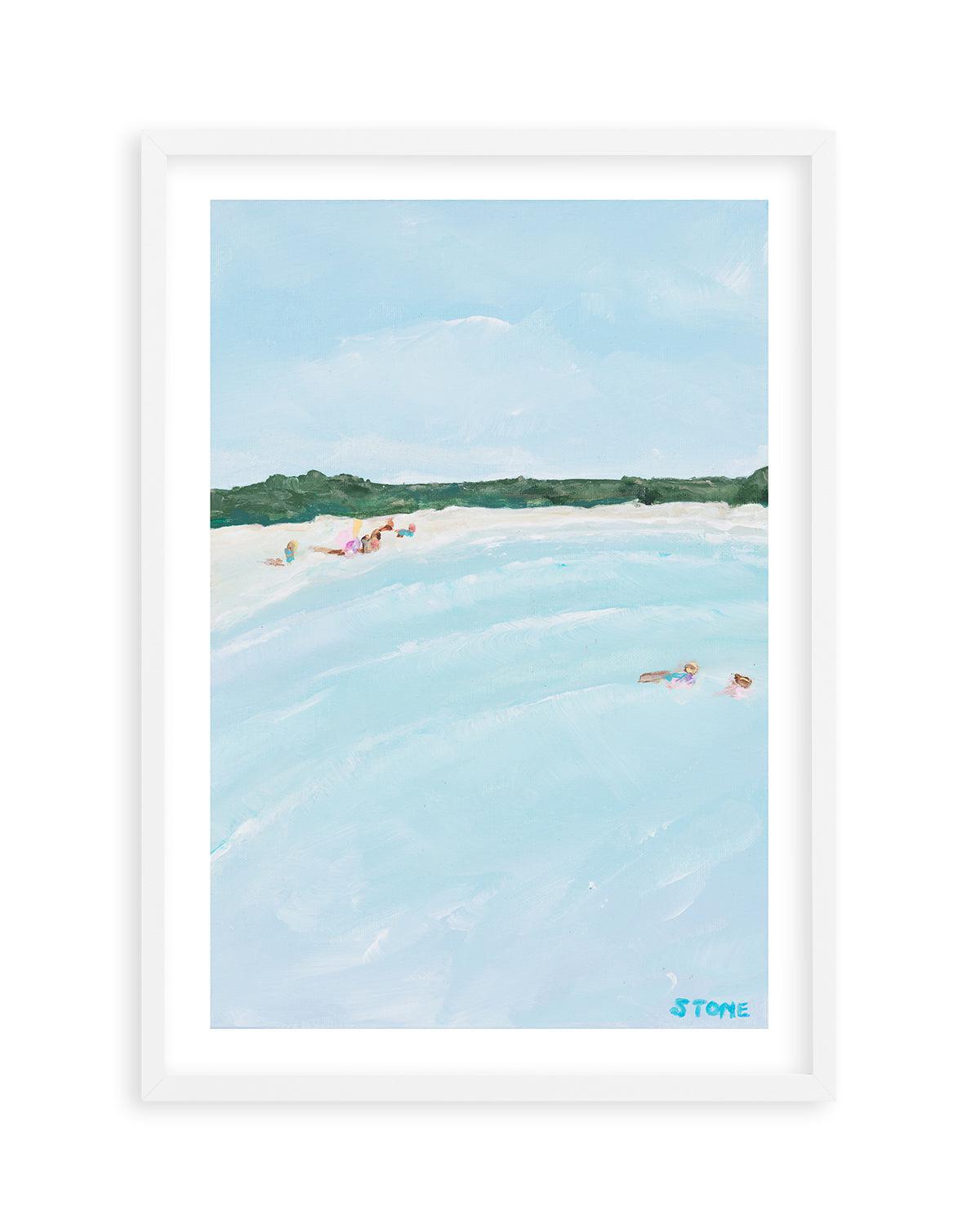 Belongil Beach PT II by Belinda Stone Art Print