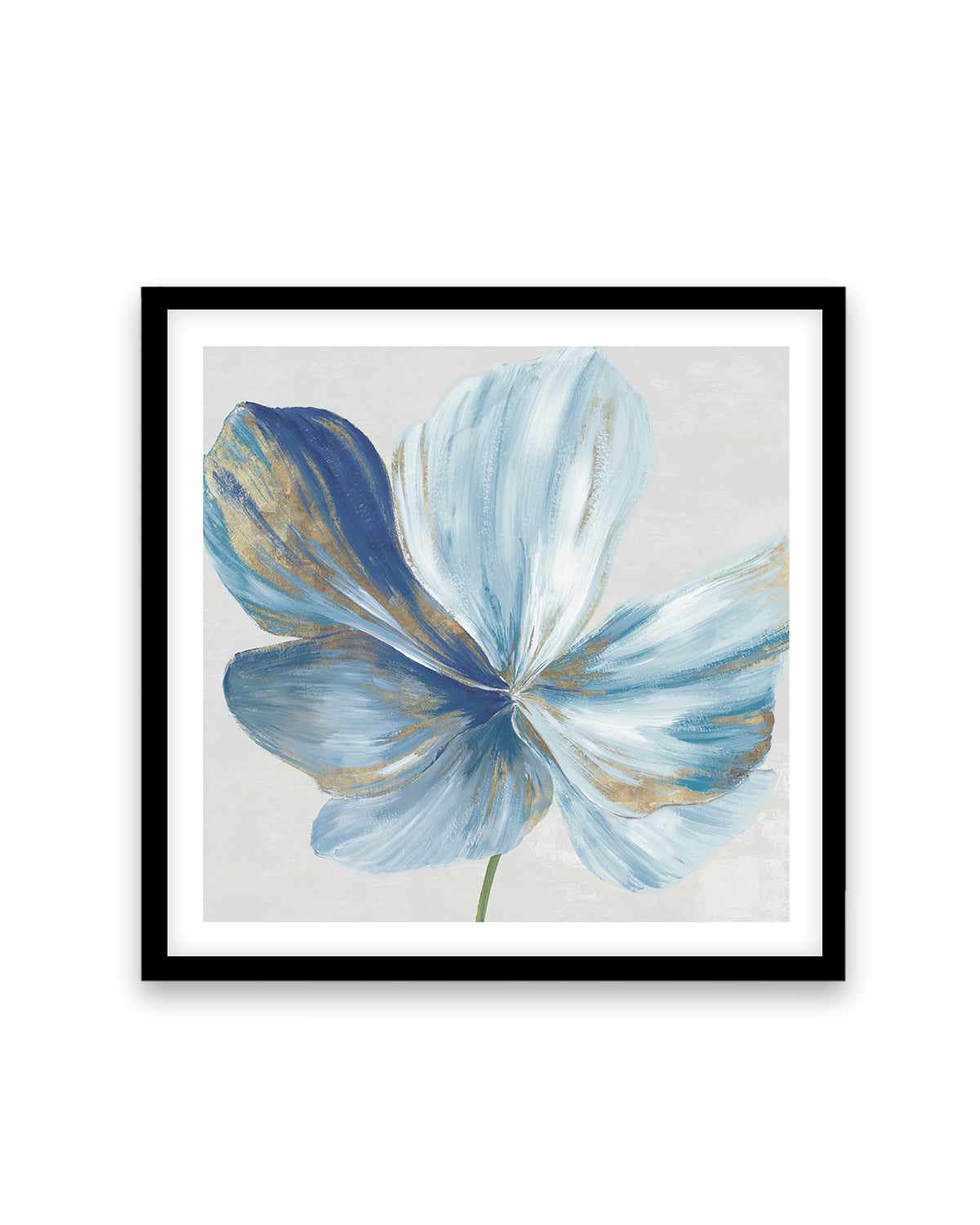 Big Blue Flower II Art Print