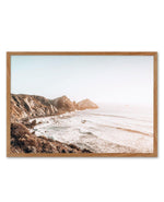 Big Sur, California Art Print-PRINT-Olive et Oriel-Olive et Oriel-50x70 cm | 19.6" x 27.5"-Walnut-With White Border-Buy-Australian-Art-Prints-Online-with-Olive-et-Oriel-Your-Artwork-Specialists-Austrailia-Decorate-With-Coastal-Photo-Wall-Art-Prints-From-Our-Beach-House-Artwork-Collection-Fine-Poster-and-Framed-Artwork