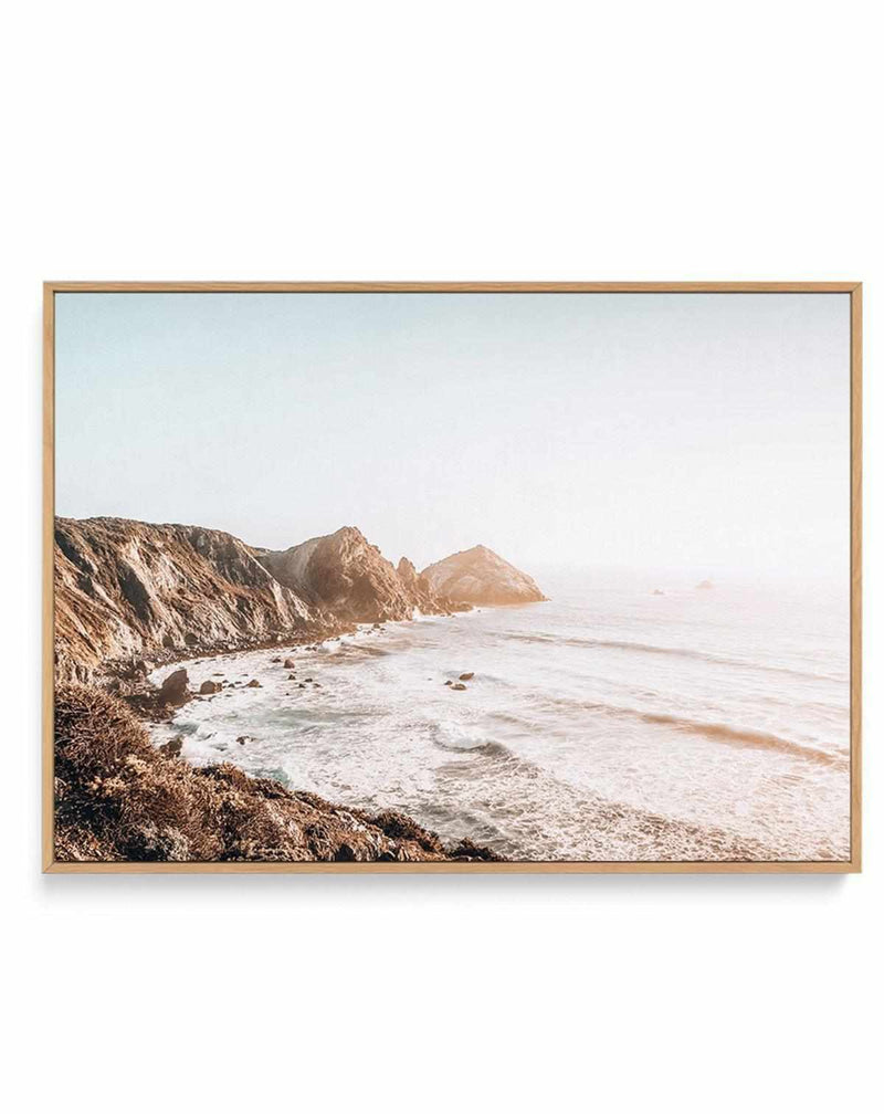 Big Sur, California | Framed Canvas Art Print