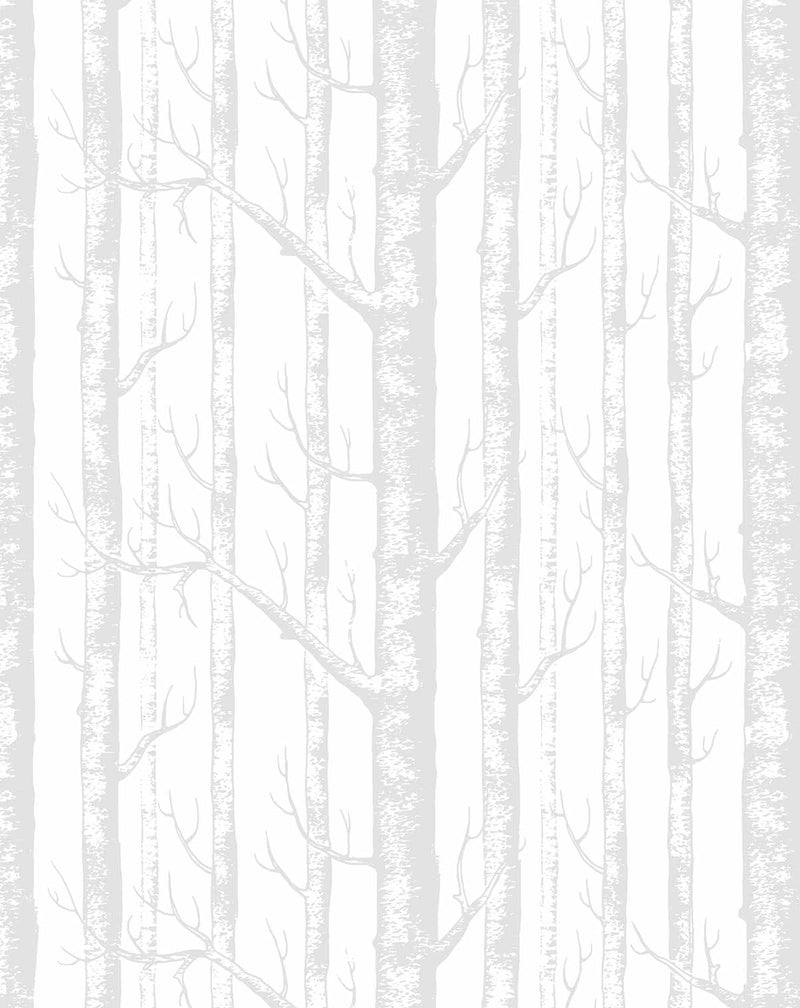 Birch Trees in Grey Wallpaper-Wallpaper-Buy Kids Removable Wallpaper Online Our Custom Made Children√¢‚Ç¨‚Ñ¢s Wallpapers Are A Fun Way To Decorate And Enhance Boys Bedroom Decor And Girls Bedrooms They Are An Amazing Addition To Your Kids Bedroom Walls Our Collection of Kids Wallpaper Is Sure To Transform Your Kids Rooms Interior Style From Pink Wallpaper To Dinosaur Wallpaper Even Marble Wallpapers For Teen Boys Shop Peel And Stick Wallpaper Online Today With Olive et Oriel