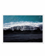 Black Sand Beach | LS Art Print-PRINT-Olive et Oriel-Olive et Oriel-A5 | 5.8" x 8.3" | 14.8 x 21cm-White-With White Border-Buy-Australian-Art-Prints-Online-with-Olive-et-Oriel-Your-Artwork-Specialists-Austrailia-Decorate-With-Coastal-Photo-Wall-Art-Prints-From-Our-Beach-House-Artwork-Collection-Fine-Poster-and-Framed-Artwork