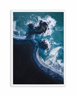 Black Sand Beach | PT Art Print-PRINT-Olive et Oriel-Olive et Oriel-A5 | 5.8" x 8.3" | 14.8 x 21cm-White-With White Border-Buy-Australian-Art-Prints-Online-with-Olive-et-Oriel-Your-Artwork-Specialists-Austrailia-Decorate-With-Coastal-Photo-Wall-Art-Prints-From-Our-Beach-House-Artwork-Collection-Fine-Poster-and-Framed-Artwork