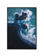 Black Sand Beach | PT | Framed Canvas-CANVAS-You can shop wall art online with Olive et Oriel for everything from abstract art to fun kids wall art. Our beautiful modern art prints and canvas art are available from large canvas prints to wall art paintings and our proudly Australian artwork collection offers only the highest quality framed large wall art and canvas art Australia - You can buy fashion photography prints or Hampton print posters and paintings on canvas from Olive et Oriel and have