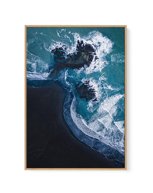 Black Sand Beach | PT | Framed Canvas-CANVAS-You can shop wall art online with Olive et Oriel for everything from abstract art to fun kids wall art. Our beautiful modern art prints and canvas art are available from large canvas prints to wall art paintings and our proudly Australian artwork collection offers only the highest quality framed large wall art and canvas art Australia - You can buy fashion photography prints or Hampton print posters and paintings on canvas from Olive et Oriel and have