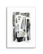 Black Tone Form by Dan Hobday Art Print-PRINT-Olive et Oriel-Dan Hobday-A5 | 5.8" x 8.3" | 14.8 x 21cm-Unframed Art Print-With White Border-Buy-Australian-Art-Prints-Online-with-Olive-et-Oriel-Your-Artwork-Specialists-Austrailia-Decorate-With-Coastal-Photo-Wall-Art-Prints-From-Our-Beach-House-Artwork-Collection-Fine-Poster-and-Framed-Artwork