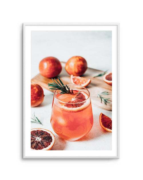 Blood Orange Spritz Art Print-PRINT-Olive et Oriel-Olive et Oriel-Buy-Australian-Art-Prints-Online-with-Olive-et-Oriel-Your-Artwork-Specialists-Austrailia-Decorate-With-Coastal-Photo-Wall-Art-Prints-From-Our-Beach-House-Artwork-Collection-Fine-Poster-and-Framed-Artwork