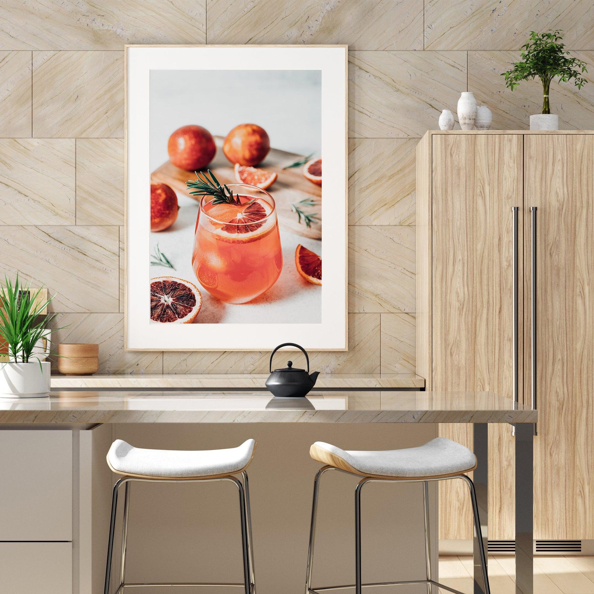 Blood Orange Spritz Art Print-PRINT-Olive et Oriel-Olive et Oriel-Buy-Australian-Art-Prints-Online-with-Olive-et-Oriel-Your-Artwork-Specialists-Austrailia-Decorate-With-Coastal-Photo-Wall-Art-Prints-From-Our-Beach-House-Artwork-Collection-Fine-Poster-and-Framed-Artwork