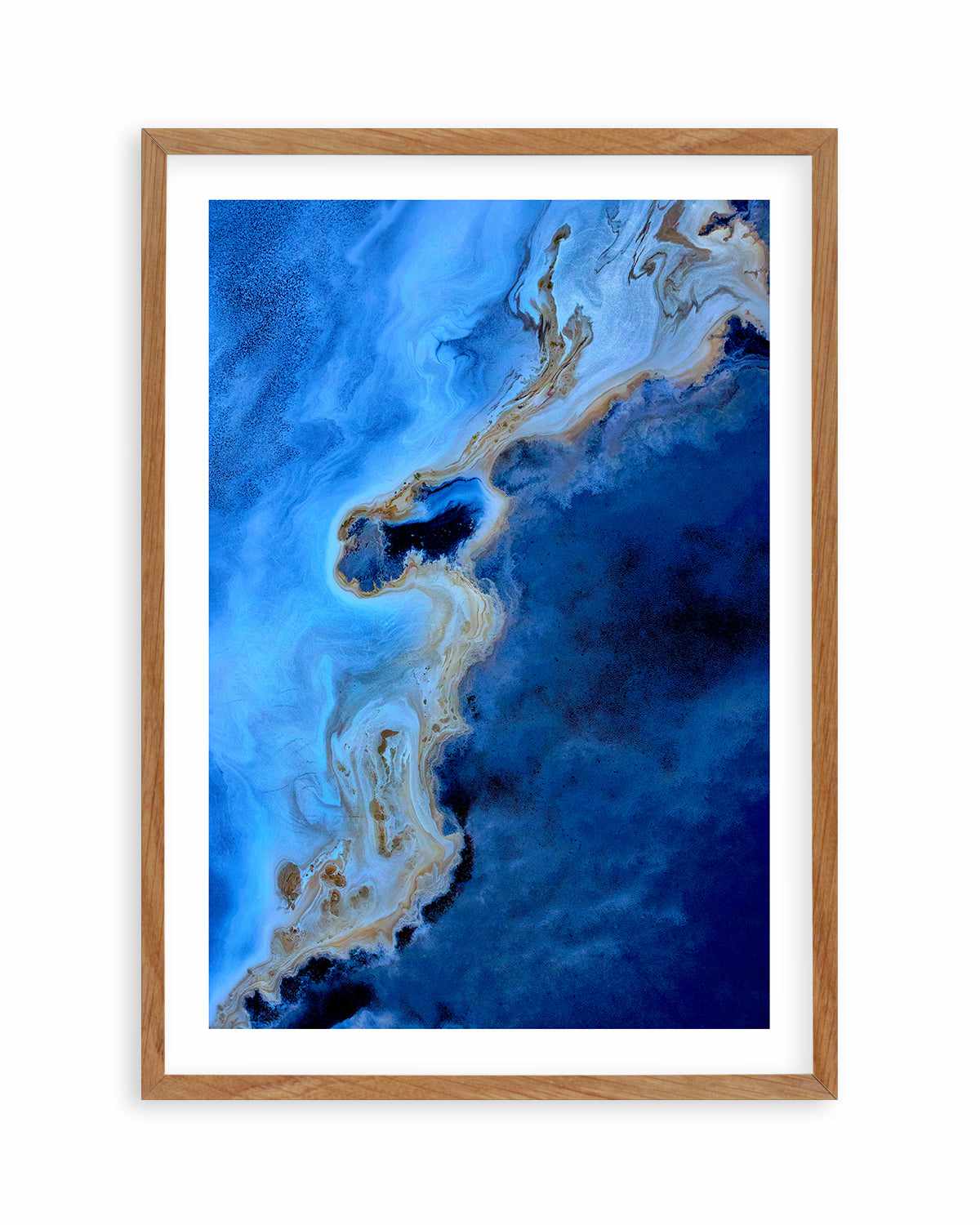 Blue Earth by Phillip Chang Art Print