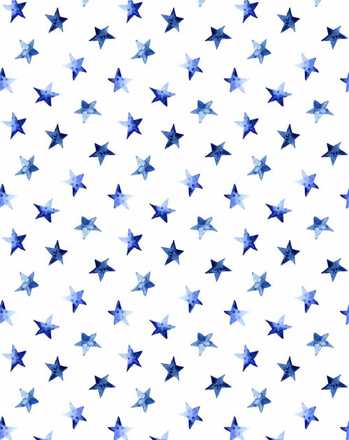 Blue Watercolour Stars Wallpaper-Wallpaper-Buy Kids Removable Wallpaper Online Our Custom Made Children√¢‚Ç¨‚Ñ¢s Wallpapers Are A Fun Way To Decorate And Enhance Boys Bedroom Decor And Girls Bedrooms They Are An Amazing Addition To Your Kids Bedroom Walls Our Collection of Kids Wallpaper Is Sure To Transform Your Kids Rooms Interior Style From Pink Wallpaper To Dinosaur Wallpaper Even Marble Wallpapers For Teen Boys Shop Peel And Stick Wallpaper Online Today With Olive et Oriel