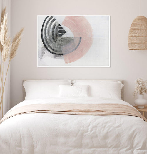 Blush Luxe by Kirsta Benedetti | Framed Canvas-CANVAS-You can shop wall art online with Olive et Oriel for everything from abstract art to fun kids wall art. Our beautiful modern art prints and canvas art are available from large canvas prints to wall art paintings and our proudly Australian artwork collection offers only the highest quality framed large wall art and canvas art Australia - You can buy fashion photography prints or Hampton print posters and paintings on canvas from Olive et Oriel