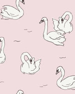 Blushing Swans Wallpaper-Wallpaper-Buy Kids Removable Wallpaper Online Our Custom Made Children√¢‚Ç¨‚Ñ¢s Wallpapers Are A Fun Way To Decorate And Enhance Boys Bedroom Decor And Girls Bedrooms They Are An Amazing Addition To Your Kids Bedroom Walls Our Collection of Kids Wallpaper Is Sure To Transform Your Kids Rooms Interior Style From Pink Wallpaper To Dinosaur Wallpaper Even Marble Wallpapers For Teen Boys Shop Peel And Stick Wallpaper Online Today With Olive et Oriel