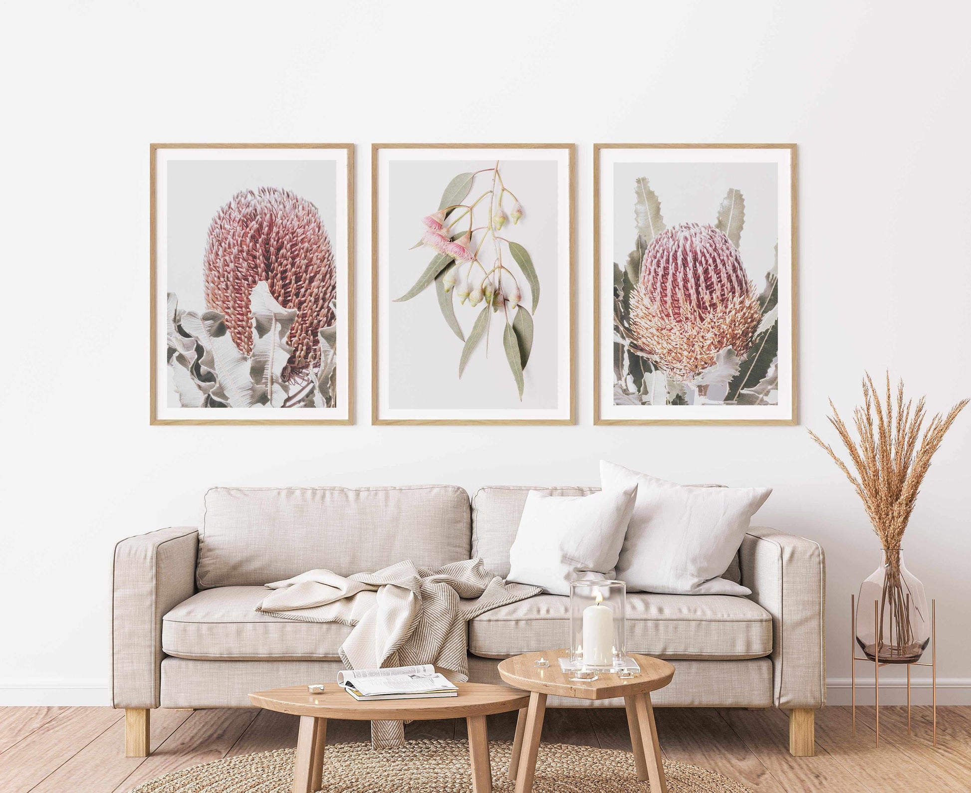 Blushing Banksia I | PT Art Print-PRINT-Olive et Oriel-Olive et Oriel-Buy-Australian-Art-Prints-Online-with-Olive-et-Oriel-Your-Artwork-Specialists-Austrailia-Decorate-With-Coastal-Photo-Wall-Art-Prints-From-Our-Beach-House-Artwork-Collection-Fine-Poster-and-Framed-Artwork