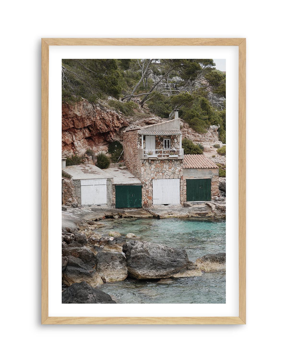 Boathouses by Renee Rae Art Print