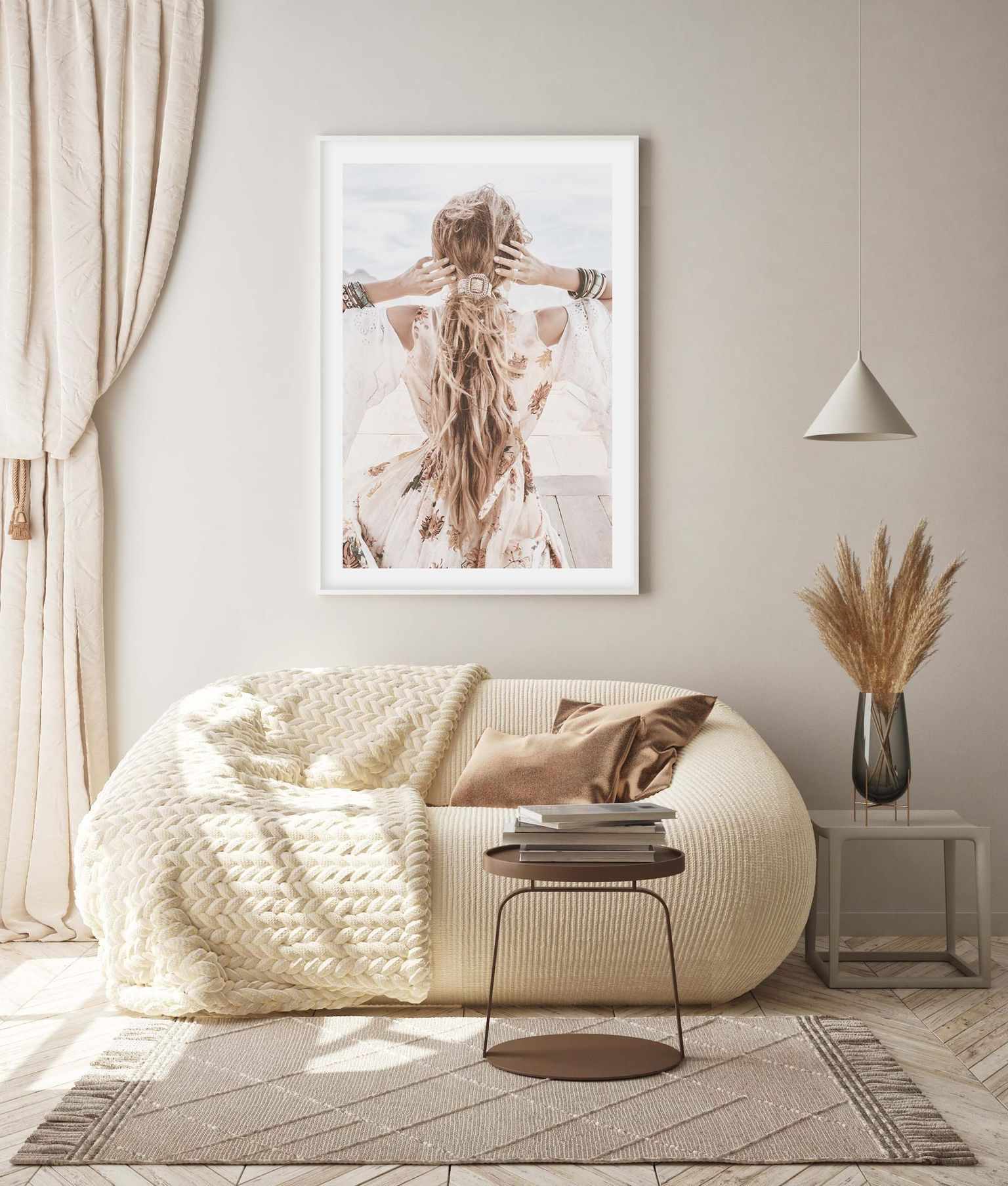 Bohemian Girl III Art Print-Buy-Bohemian-Wall-Art-Print-And-Boho-Pictures-from-Olive-et-Oriel-Bohemian-Wall-Art-Print-And-Boho-Pictures-And-Also-Boho-Abstract-Art-Paintings-On-Canvas-For-A-Girls-Bedroom-Wall-Decor-Collection-of-Boho-Style-Feminine-Art-Poster-and-Framed-Artwork-Update-Your-Home-Decorating-Style-With-These-Beautiful-Wall-Art-Prints-Australia