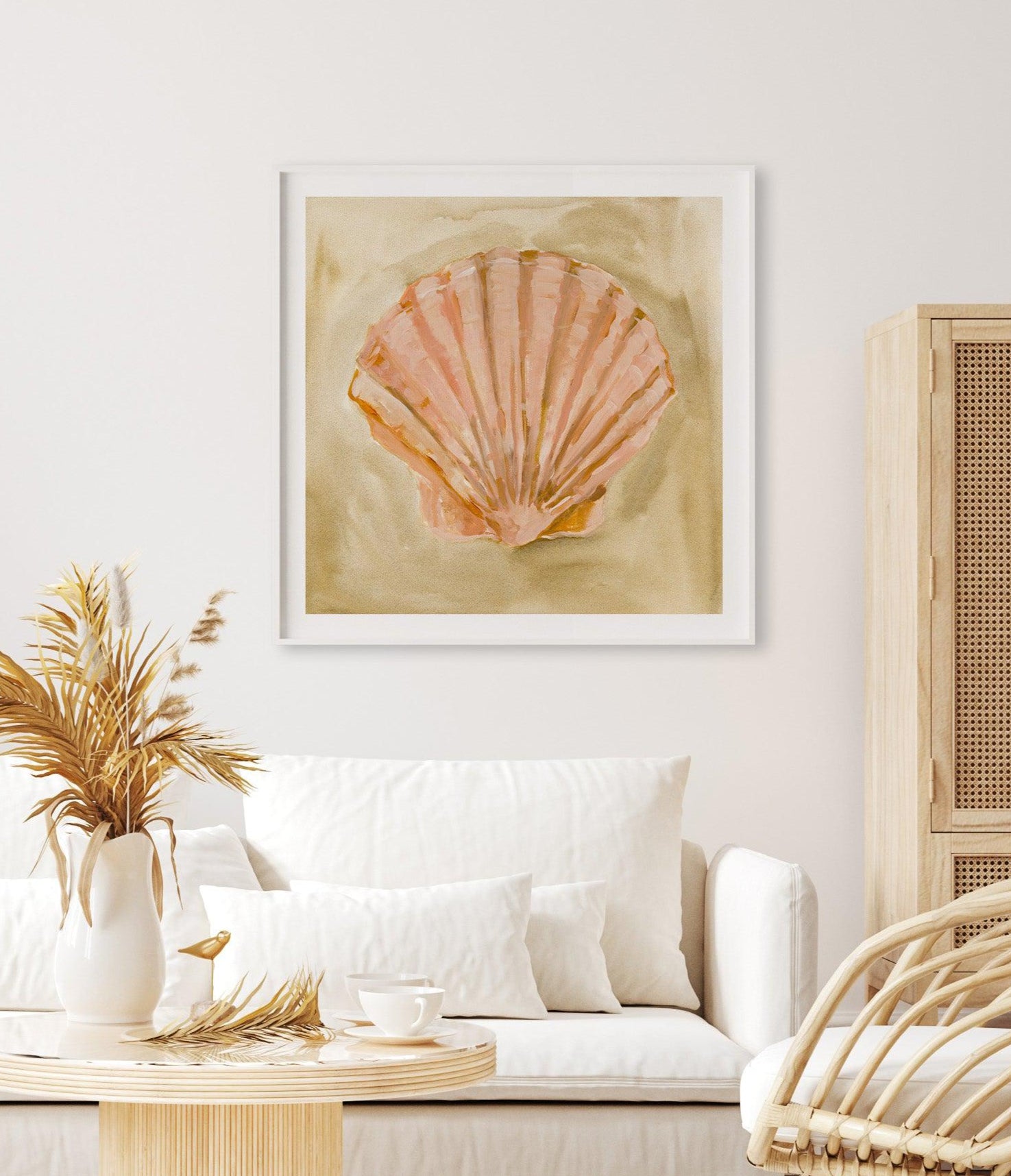 Bohemian Shell II by Natalie Jane Art Print