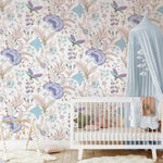 Boho Blooms Wallpaper | Sophia-Wallpaper-Buy Kids Removable Wallpaper Online Our Custom Made Children‚àö¬¢‚Äö√á¬®‚Äö√ë¬¢s Wallpapers Are A Fun Way To Decorate And Enhance Boys Bedroom Decor And Girls Bedrooms They Are An Amazing Addition To Your Kids Bedroom Walls Our Collection of Kids Wallpaper Is Sure To Transform Your Kids Rooms Interior Style From Pink Wallpaper To Dinosaur Wallpaper Even Marble Wallpapers For Teen Boys Shop Peel And Stick Wallpaper Online Today With Olive et Oriel