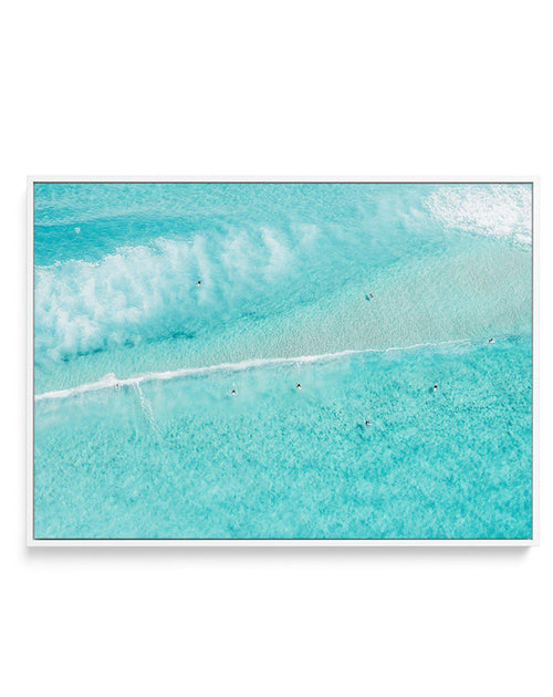 Bondi Bliss | Framed Canvas-CANVAS-You can shop wall art online with Olive et Oriel for everything from abstract art to fun kids wall art. Our beautiful modern art prints and canvas art are available from large canvas prints to wall art paintings and our proudly Australian artwork collection offers only the highest quality framed large wall art and canvas art Australia - You can buy fashion photography prints or Hampton print posters and paintings on canvas from Olive et Oriel and have them deli