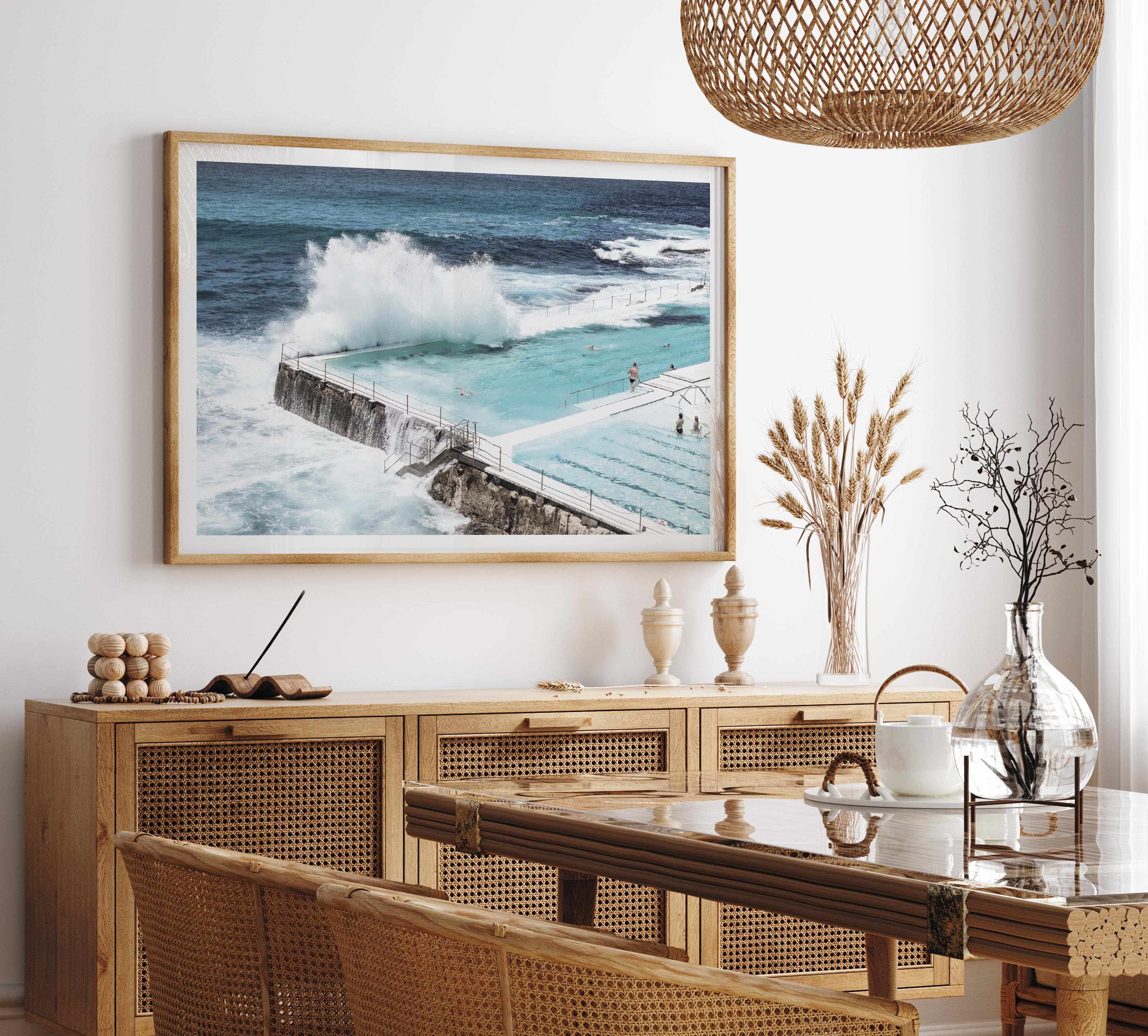 Bondi Icebergs | LS Art Print-PRINT-Olive et Oriel-Olive et Oriel-Buy-Australian-Art-Prints-Online-with-Olive-et-Oriel-Your-Artwork-Specialists-Austrailia-Decorate-With-Coastal-Photo-Wall-Art-Prints-From-Our-Beach-House-Artwork-Collection-Fine-Poster-and-Framed-Artwork