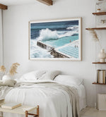 Bondi Icebergs | LS Art Print-PRINT-Olive et Oriel-Olive et Oriel-Buy-Australian-Art-Prints-Online-with-Olive-et-Oriel-Your-Artwork-Specialists-Austrailia-Decorate-With-Coastal-Photo-Wall-Art-Prints-From-Our-Beach-House-Artwork-Collection-Fine-Poster-and-Framed-Artwork