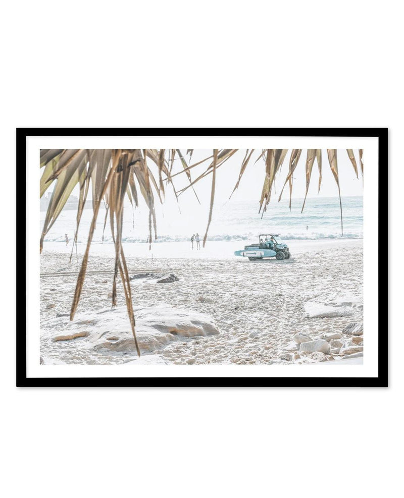 Bondi Lifeguard Art Print-PRINT-Olive et Oriel-Olive et Oriel-A5 | 5.8" x 8.3" | 14.8 x 21cm-Black-With White Border-Buy-Australian-Art-Prints-Online-with-Olive-et-Oriel-Your-Artwork-Specialists-Austrailia-Decorate-With-Coastal-Photo-Wall-Art-Prints-From-Our-Beach-House-Artwork-Collection-Fine-Poster-and-Framed-Artwork