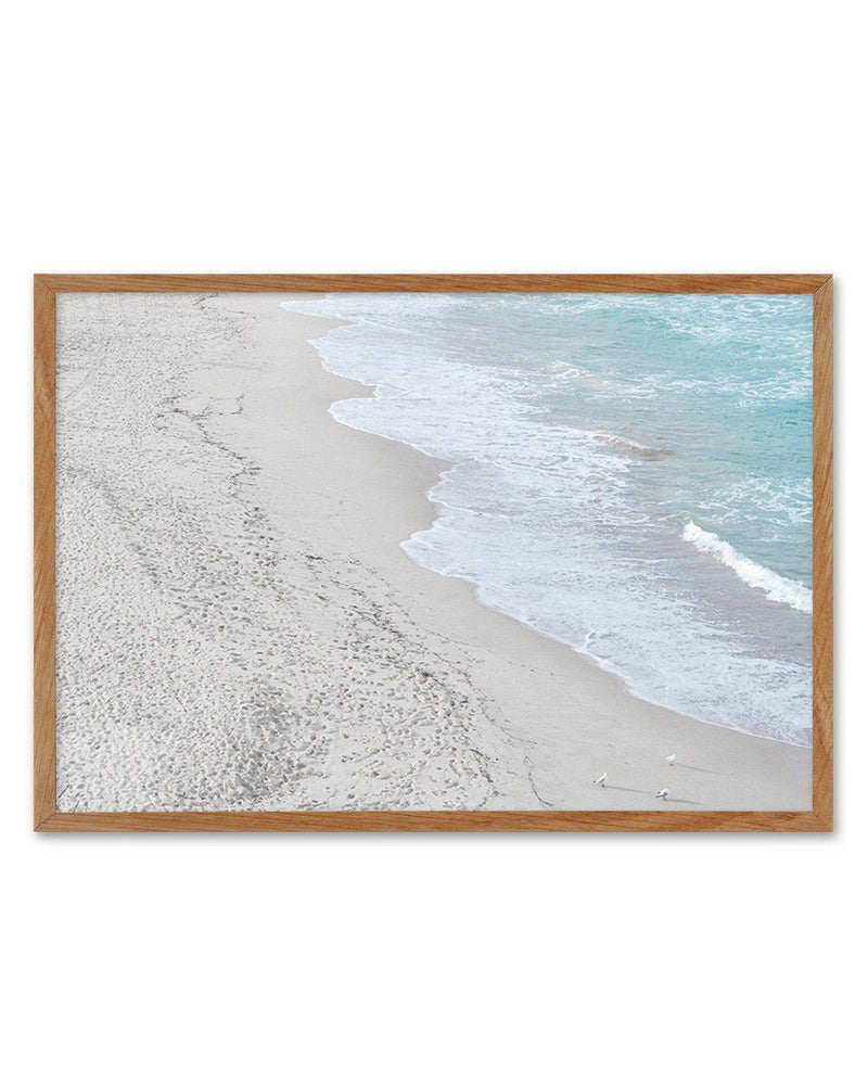 Bondi Walk Art Print-PRINT-Olive et Oriel-Olive et Oriel-50x70 cm | 19.6" x 27.5"-Walnut-With White Border-Buy-Australian-Art-Prints-Online-with-Olive-et-Oriel-Your-Artwork-Specialists-Austrailia-Decorate-With-Coastal-Photo-Wall-Art-Prints-From-Our-Beach-House-Artwork-Collection-Fine-Poster-and-Framed-Artwork