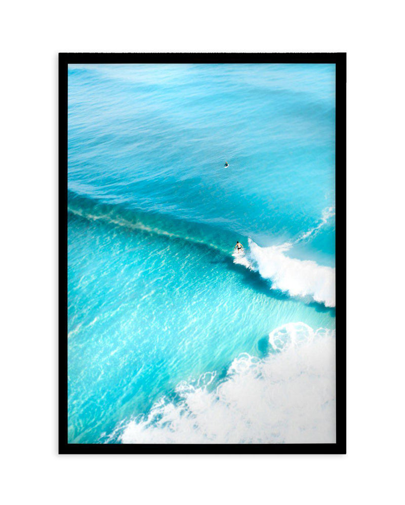 Bondi Waves I Art Print-PRINT-Olive et Oriel-Olive et Oriel-A5 | 5.8" x 8.3" | 14.8 x 21cm-Black-With White Border-Buy-Australian-Art-Prints-Online-with-Olive-et-Oriel-Your-Artwork-Specialists-Austrailia-Decorate-With-Coastal-Photo-Wall-Art-Prints-From-Our-Beach-House-Artwork-Collection-Fine-Poster-and-Framed-Artwork