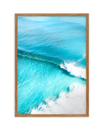 Bondi Waves I Art Print-PRINT-Olive et Oriel-Olive et Oriel-50x70 cm | 19.6" x 27.5"-Walnut-With White Border-Buy-Australian-Art-Prints-Online-with-Olive-et-Oriel-Your-Artwork-Specialists-Austrailia-Decorate-With-Coastal-Photo-Wall-Art-Prints-From-Our-Beach-House-Artwork-Collection-Fine-Poster-and-Framed-Artwork