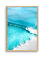 Bondi Waves I Art Print-PRINT-Olive et Oriel-Olive et Oriel-A5 | 5.8" x 8.3" | 14.8 x 21cm-Oak-With White Border-Buy-Australian-Art-Prints-Online-with-Olive-et-Oriel-Your-Artwork-Specialists-Austrailia-Decorate-With-Coastal-Photo-Wall-Art-Prints-From-Our-Beach-House-Artwork-Collection-Fine-Poster-and-Framed-Artwork