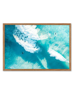 Bondi Waves II Art Print-PRINT-Olive et Oriel-Olive et Oriel-50x70 cm | 19.6" x 27.5"-Walnut-With White Border-Buy-Australian-Art-Prints-Online-with-Olive-et-Oriel-Your-Artwork-Specialists-Austrailia-Decorate-With-Coastal-Photo-Wall-Art-Prints-From-Our-Beach-House-Artwork-Collection-Fine-Poster-and-Framed-Artwork