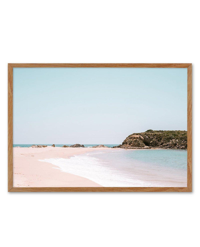 Bournda Island | South Coast Art Print-PRINT-Olive et Oriel-Olive et Oriel-50x70 cm | 19.6" x 27.5"-Walnut-With White Border-Buy-Australian-Art-Prints-Online-with-Olive-et-Oriel-Your-Artwork-Specialists-Austrailia-Decorate-With-Coastal-Photo-Wall-Art-Prints-From-Our-Beach-House-Artwork-Collection-Fine-Poster-and-Framed-Artwork