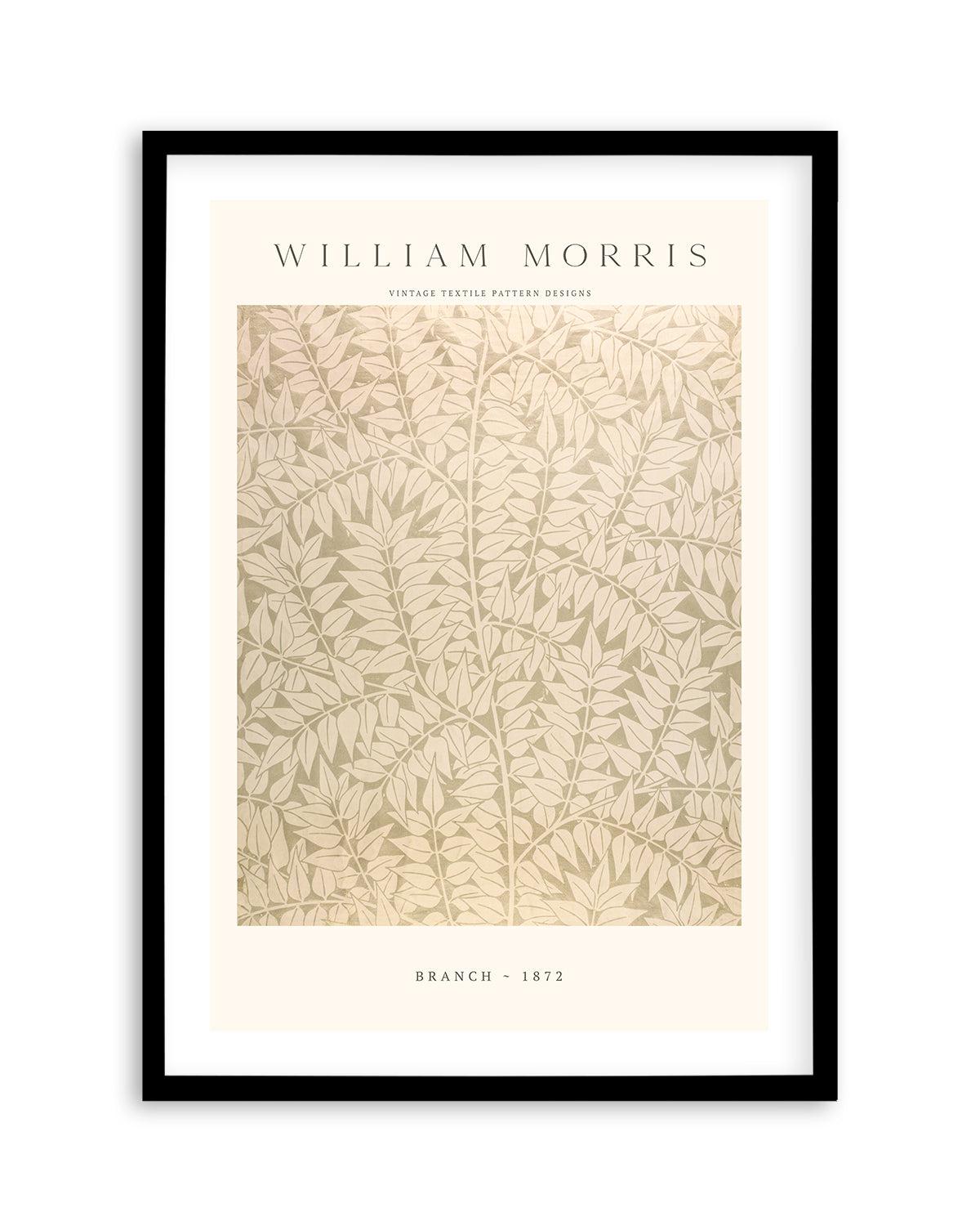 Branch by William Morris Art Print