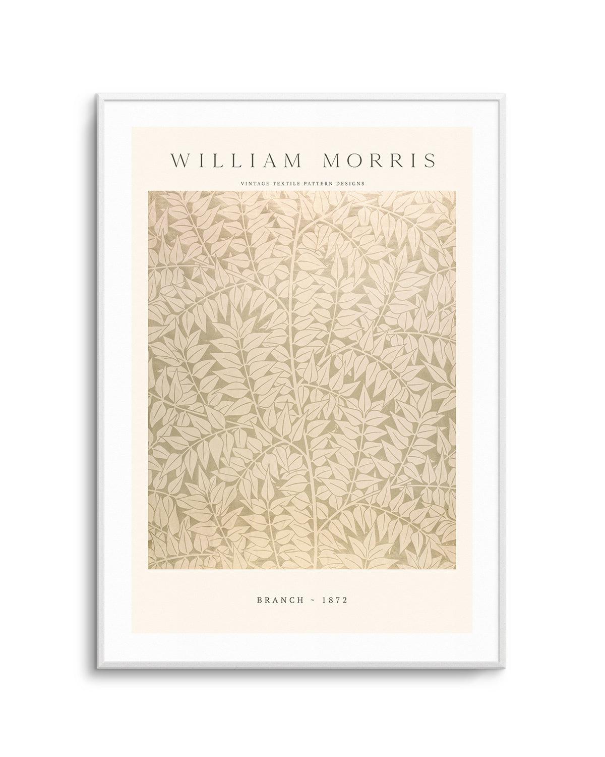 Branch by William Morris Art Print