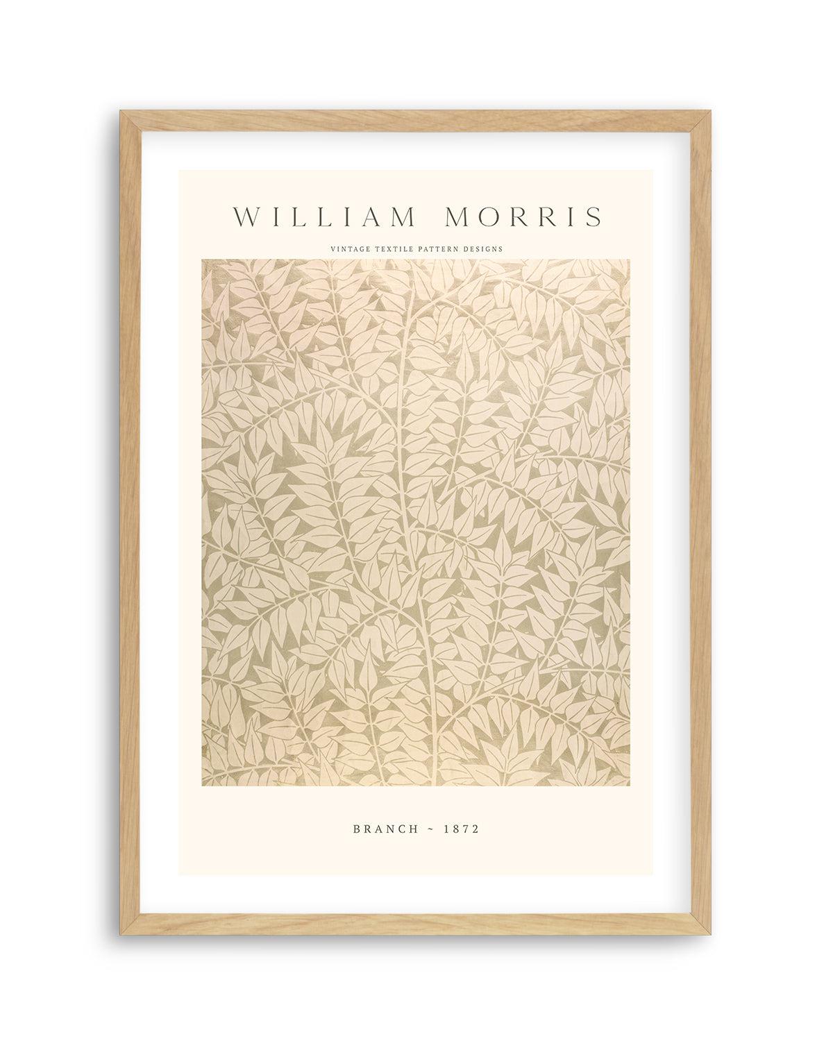 Branch by William Morris Art Print