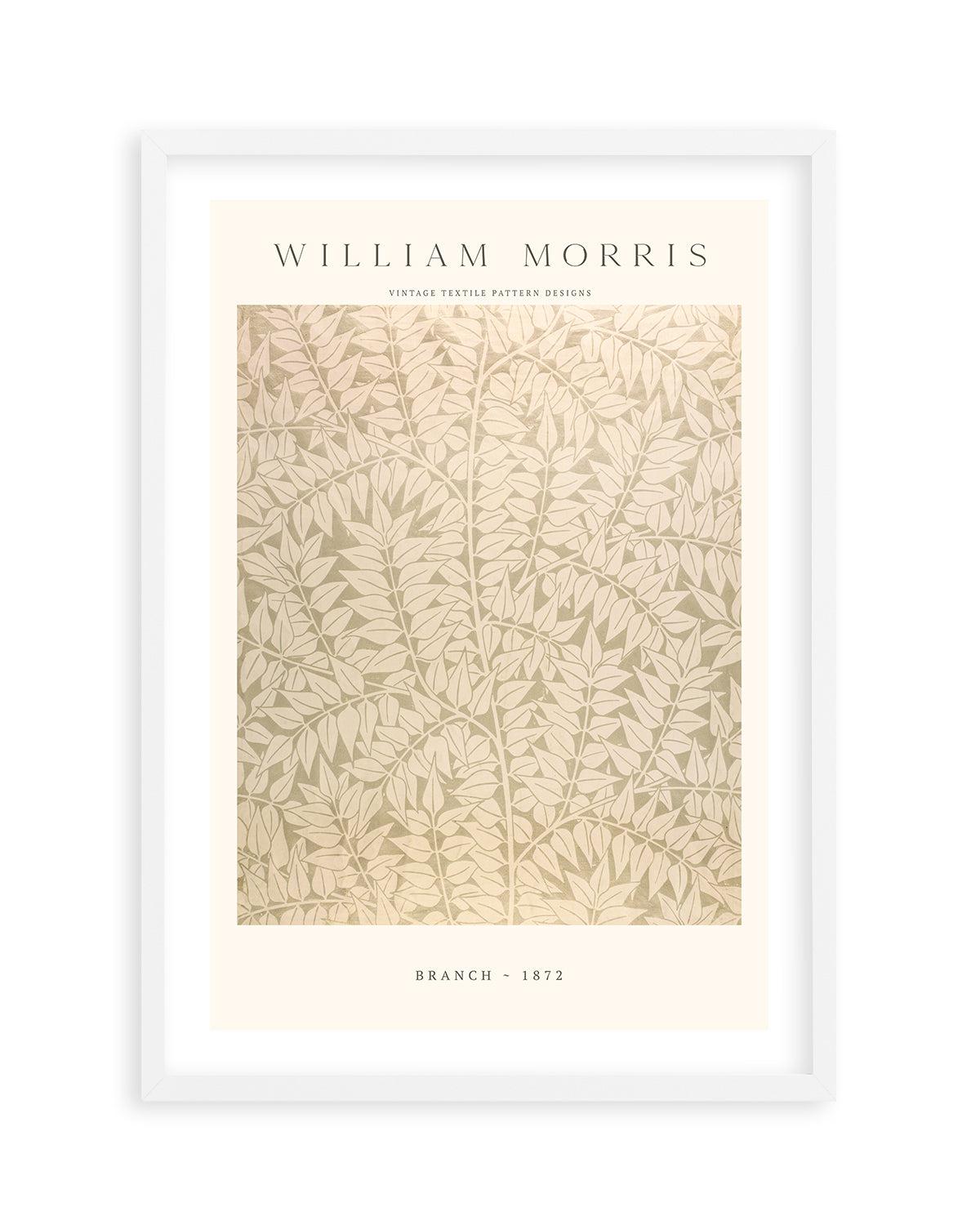 Branch by William Morris Art Print