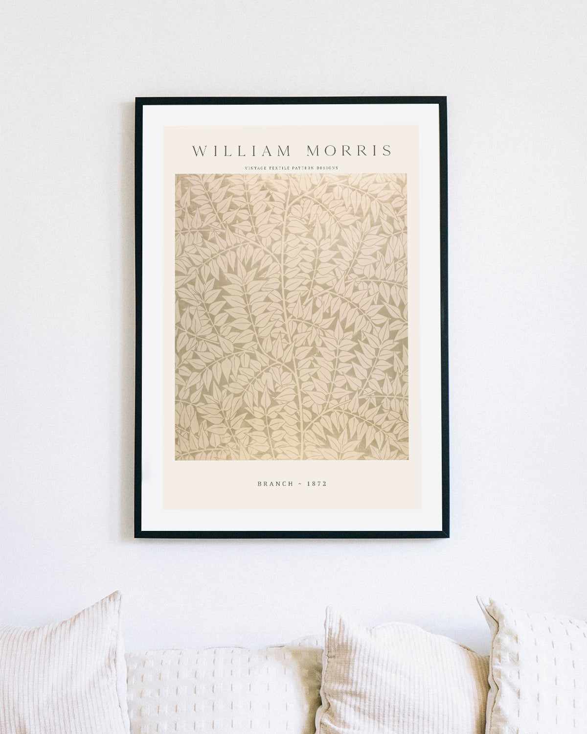 Branch by William Morris Art Print