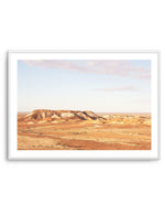 Breakaways, Coober Pedy Art Print-PRINT-Olive et Oriel-Olive et Oriel-A5 | 5.8" x 8.3" | 14.8 x 21cm-Unframed Art Print-With White Border-Buy-Australian-Art-Prints-Online-with-Olive-et-Oriel-Your-Artwork-Specialists-Austrailia-Decorate-With-Coastal-Photo-Wall-Art-Prints-From-Our-Beach-House-Artwork-Collection-Fine-Poster-and-Framed-Artwork