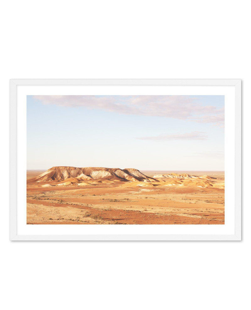 Breakaways, Coober Pedy Art Print-PRINT-Olive et Oriel-Olive et Oriel-A5 | 5.8" x 8.3" | 14.8 x 21cm-White-With White Border-Buy-Australian-Art-Prints-Online-with-Olive-et-Oriel-Your-Artwork-Specialists-Austrailia-Decorate-With-Coastal-Photo-Wall-Art-Prints-From-Our-Beach-House-Artwork-Collection-Fine-Poster-and-Framed-Artwork