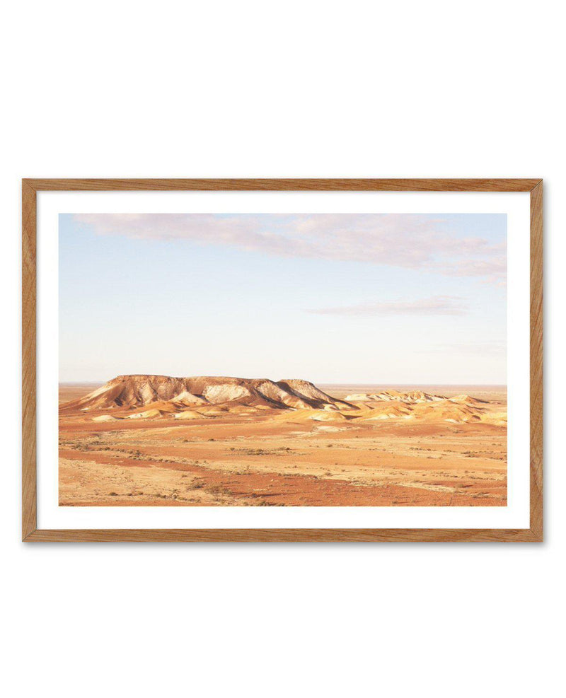 Breakaways, Coober Pedy Art Print-PRINT-Olive et Oriel-Olive et Oriel-Buy-Australian-Art-Prints-Online-with-Olive-et-Oriel-Your-Artwork-Specialists-Austrailia-Decorate-With-Coastal-Photo-Wall-Art-Prints-From-Our-Beach-House-Artwork-Collection-Fine-Poster-and-Framed-Artwork