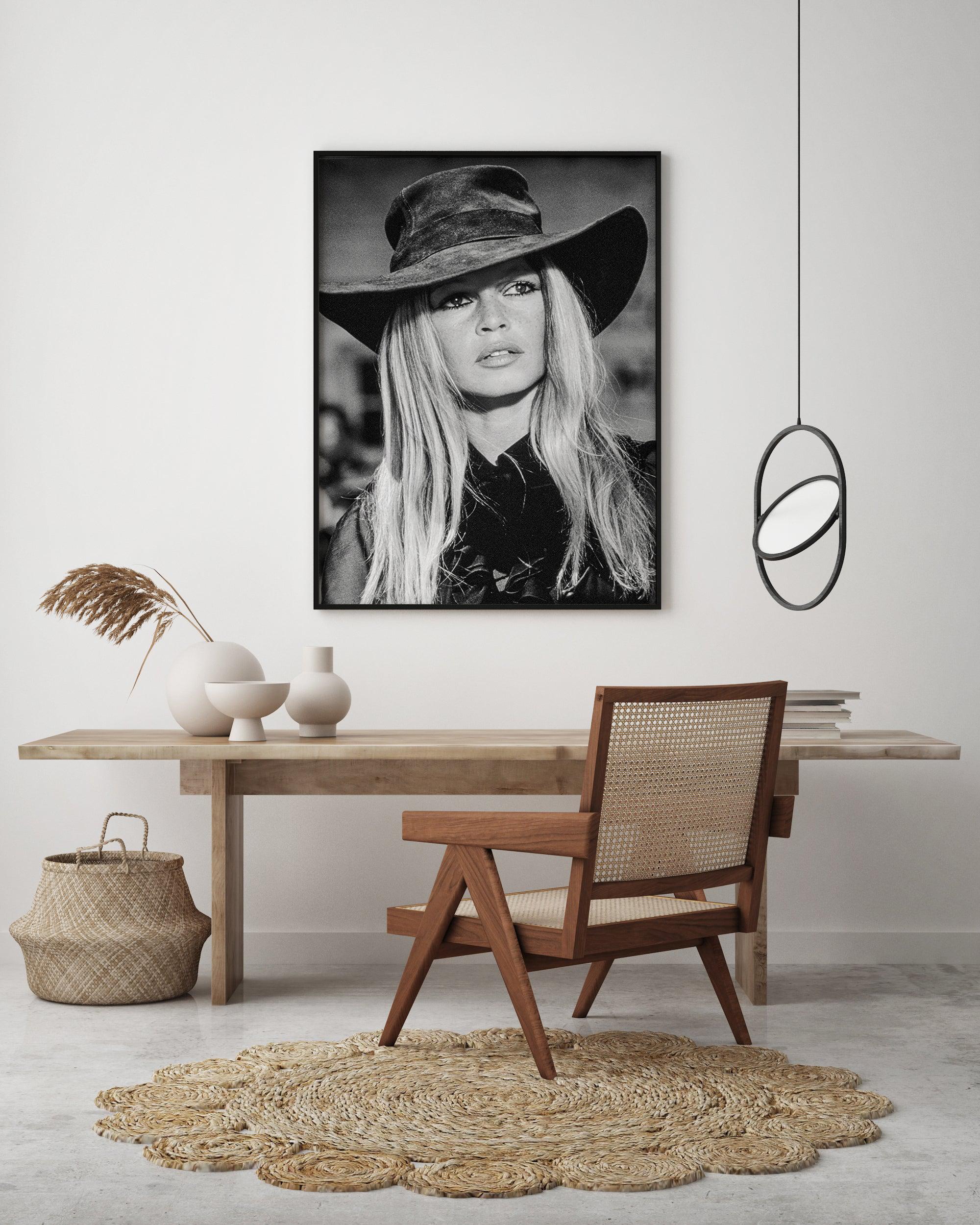 Brigitte Bardot II Art Print-PRINT-Olive et Oriel-Olive et Oriel-Buy-Australian-Art-Prints-Online-with-Olive-et-Oriel-Your-Artwork-Specialists-Austrailia-Decorate-With-Coastal-Photo-Wall-Art-Prints-From-Our-Beach-House-Artwork-Collection-Fine-Poster-and-Framed-Artwork