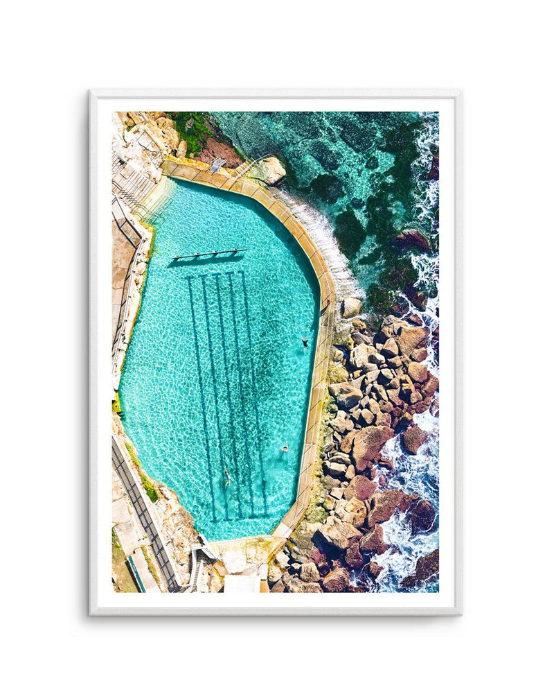 Bronte Ocean Pool Art Print-PRINT-Olive et Oriel-Olive et Oriel-A5 | 5.8" x 8.3" | 14.8 x 21cm-Unframed Art Print-With White Border-Buy-Australian-Art-Prints-Online-with-Olive-et-Oriel-Your-Artwork-Specialists-Austrailia-Decorate-With-Coastal-Photo-Wall-Art-Prints-From-Our-Beach-House-Artwork-Collection-Fine-Poster-and-Framed-Artwork