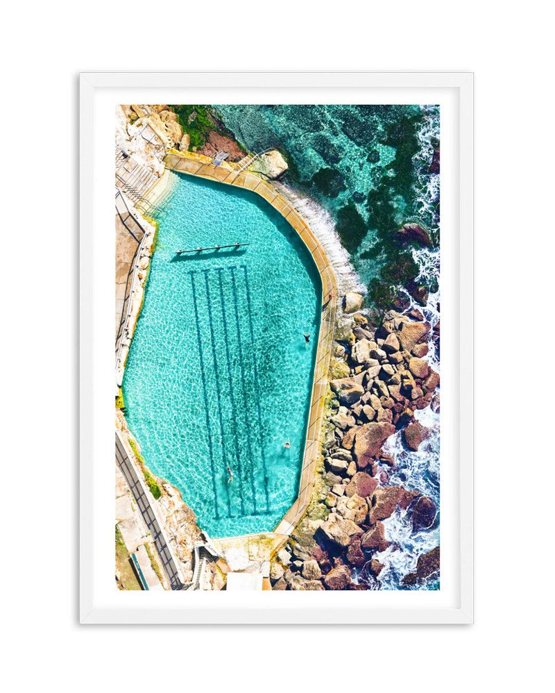 Bronte Ocean Pool Art Print-PRINT-Olive et Oriel-Olive et Oriel-A5 | 5.8" x 8.3" | 14.8 x 21cm-White-With White Border-Buy-Australian-Art-Prints-Online-with-Olive-et-Oriel-Your-Artwork-Specialists-Austrailia-Decorate-With-Coastal-Photo-Wall-Art-Prints-From-Our-Beach-House-Artwork-Collection-Fine-Poster-and-Framed-Artwork
