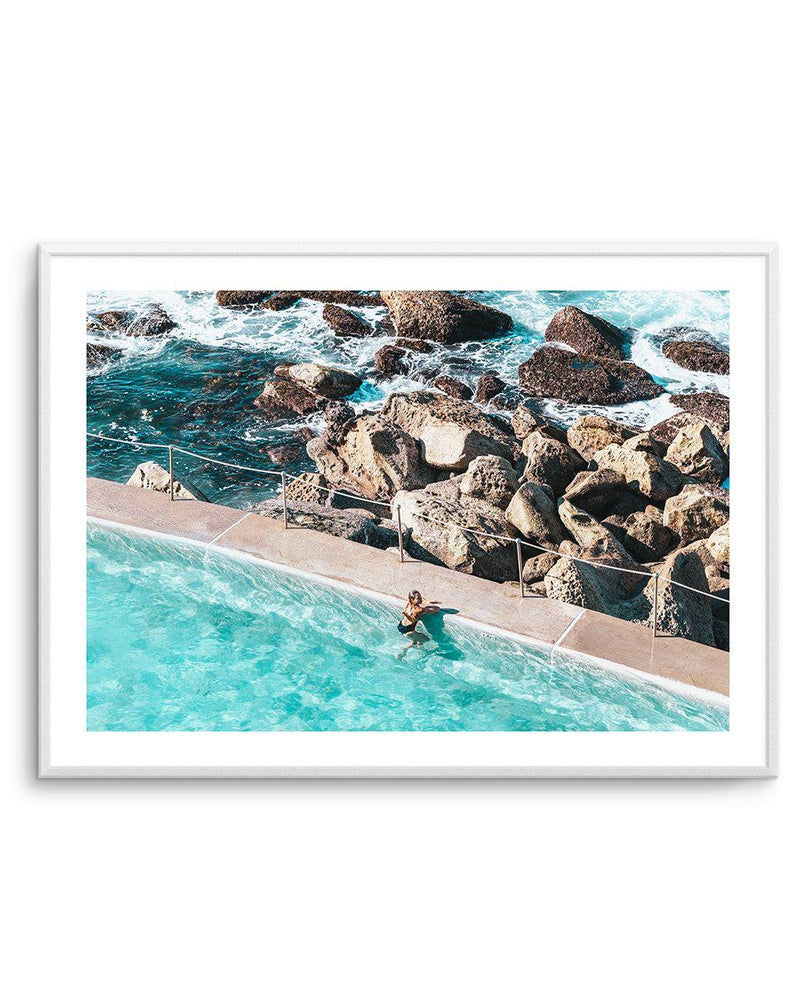 Bronte Pool II Art Print-PRINT-Olive et Oriel-Olive et Oriel-A5 | 5.8" x 8.3" | 14.8 x 21cm-Unframed Art Print-With White Border-Buy-Australian-Art-Prints-Online-with-Olive-et-Oriel-Your-Artwork-Specialists-Austrailia-Decorate-With-Coastal-Photo-Wall-Art-Prints-From-Our-Beach-House-Artwork-Collection-Fine-Poster-and-Framed-Artwork